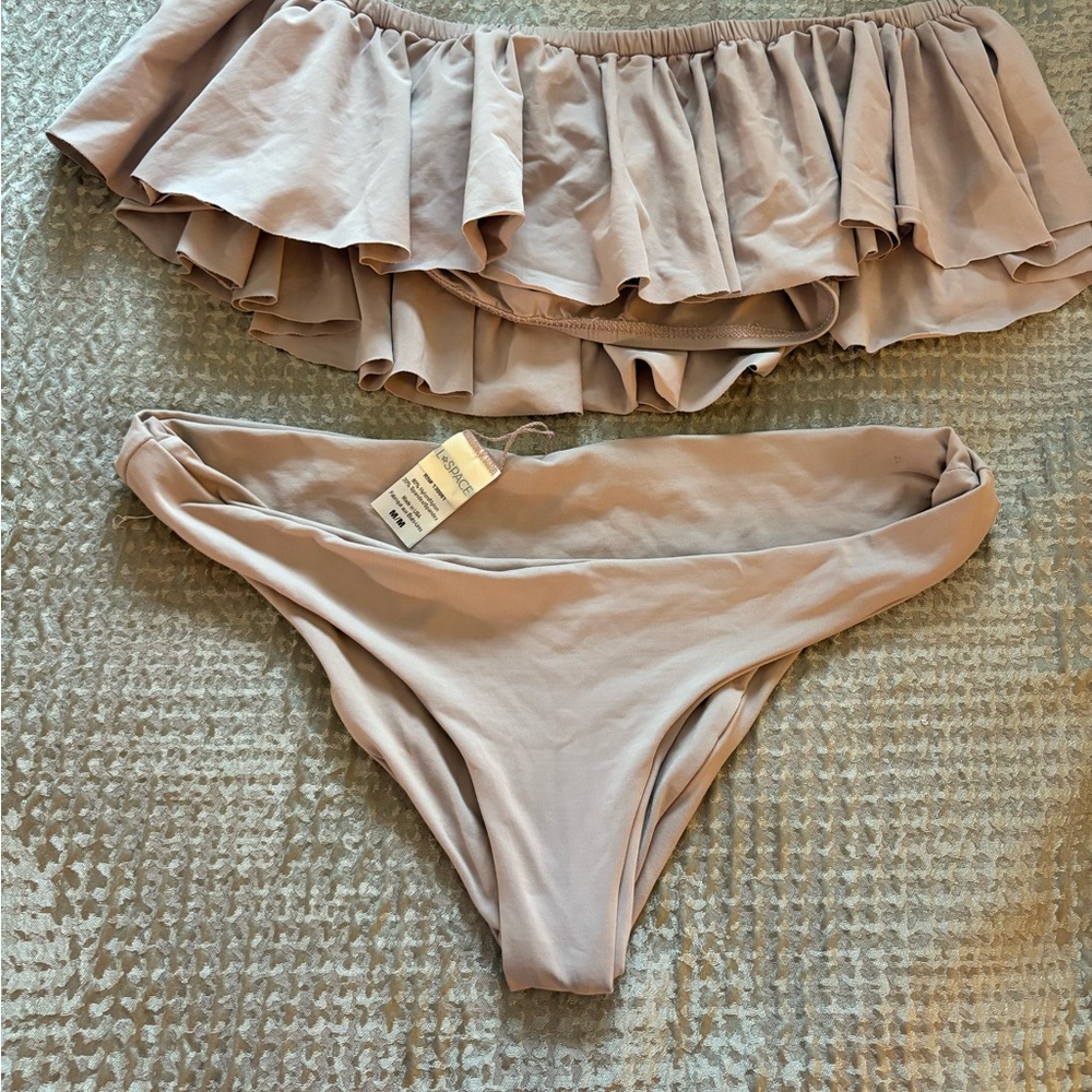 L*Space Taupe Bikini Set